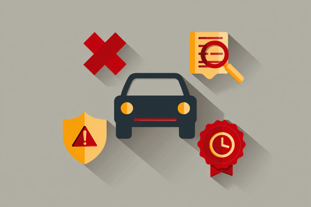 Situaciones habituales en las que el titular no firma coche con cargas